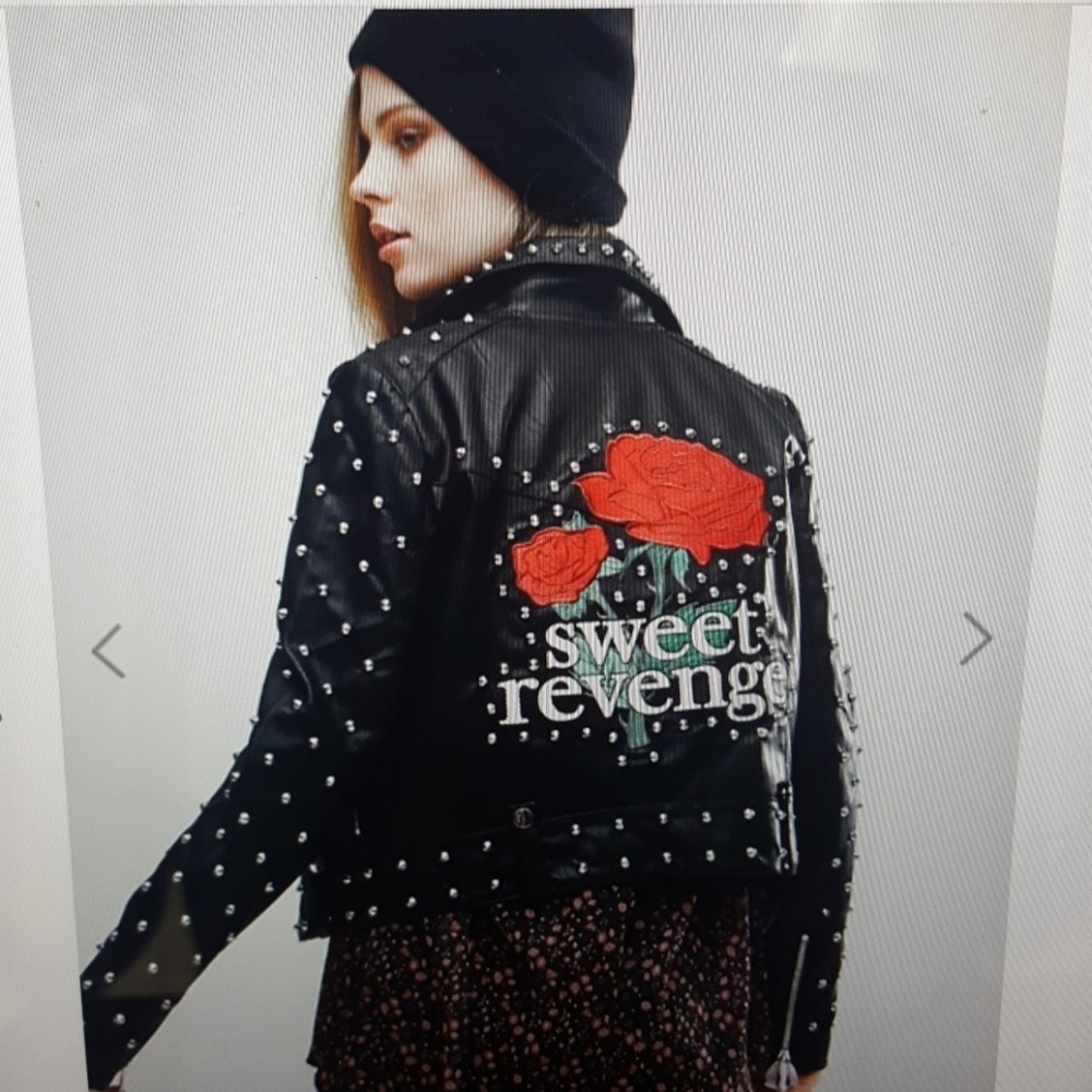 Pull & Bear Star Studded Jacket